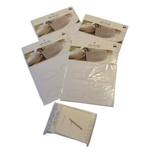 Save the Date 4 25 Printable Escort Table Cards and 24 Table Number Tents Bundle